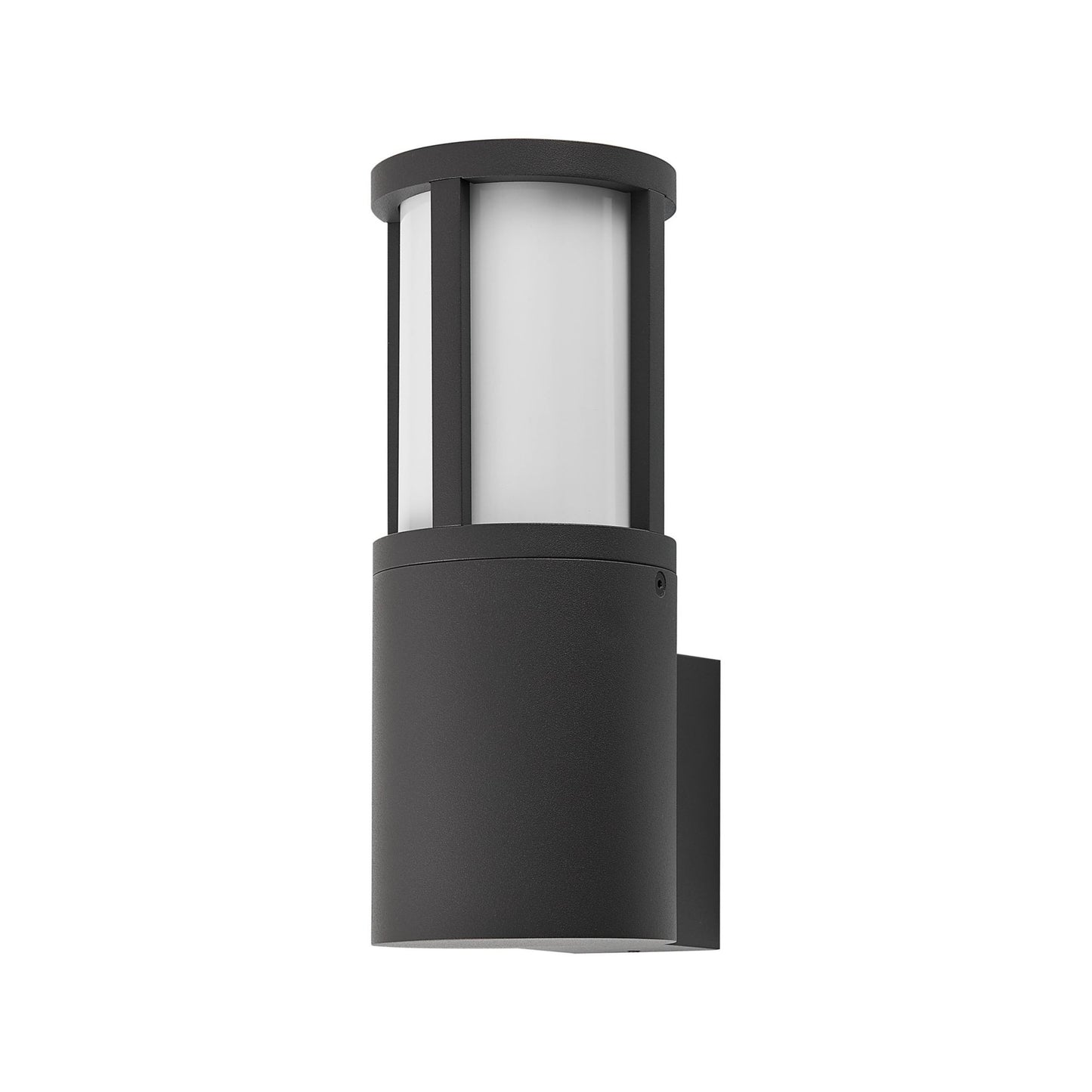 Deko-Light Facado 2 Round opal, 1x max 20 W, Dunkelgrau