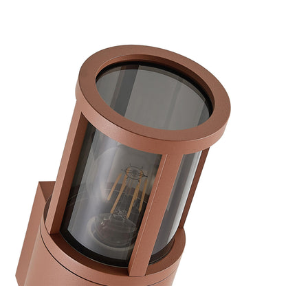 Deko-Light Facado 2 Round getönt, 1x max 20 W, Rost