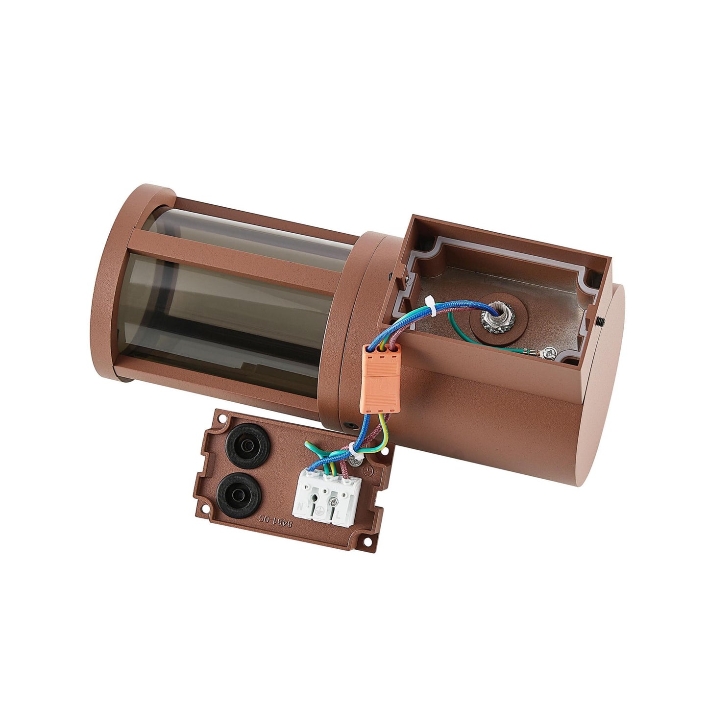 Deko-Light Facado 2 Round getönt, 1x max 20 W, Rost