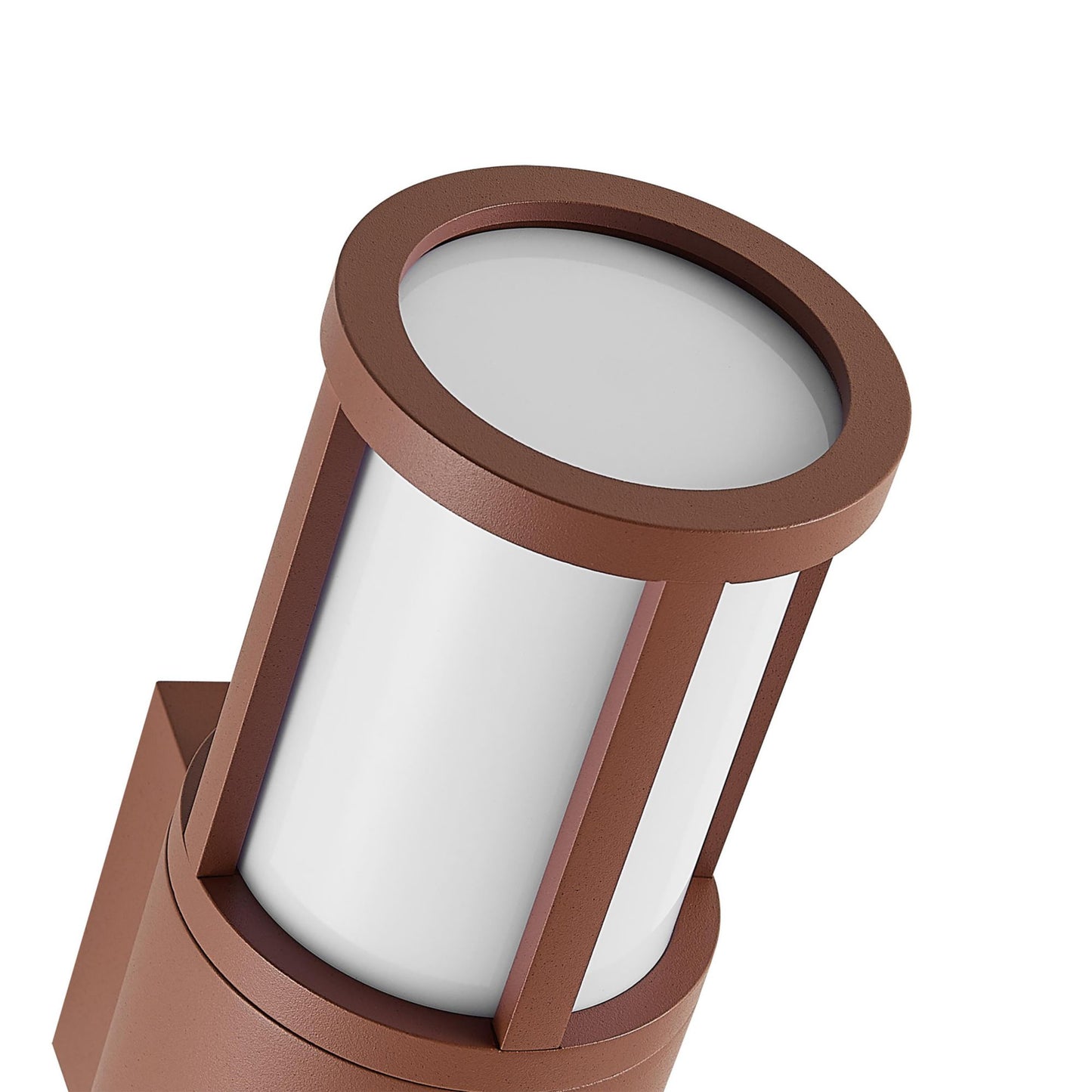 Deko-Light Facado 2 Round opal, 1x max 20 W, Rost