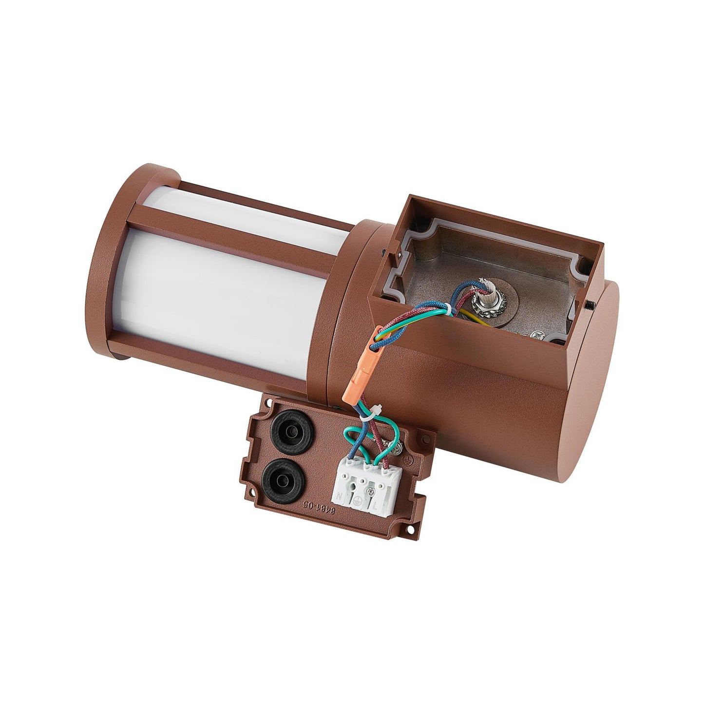 Deko-Light Facado 2 Round opal, 1x max 20 W, Rost
