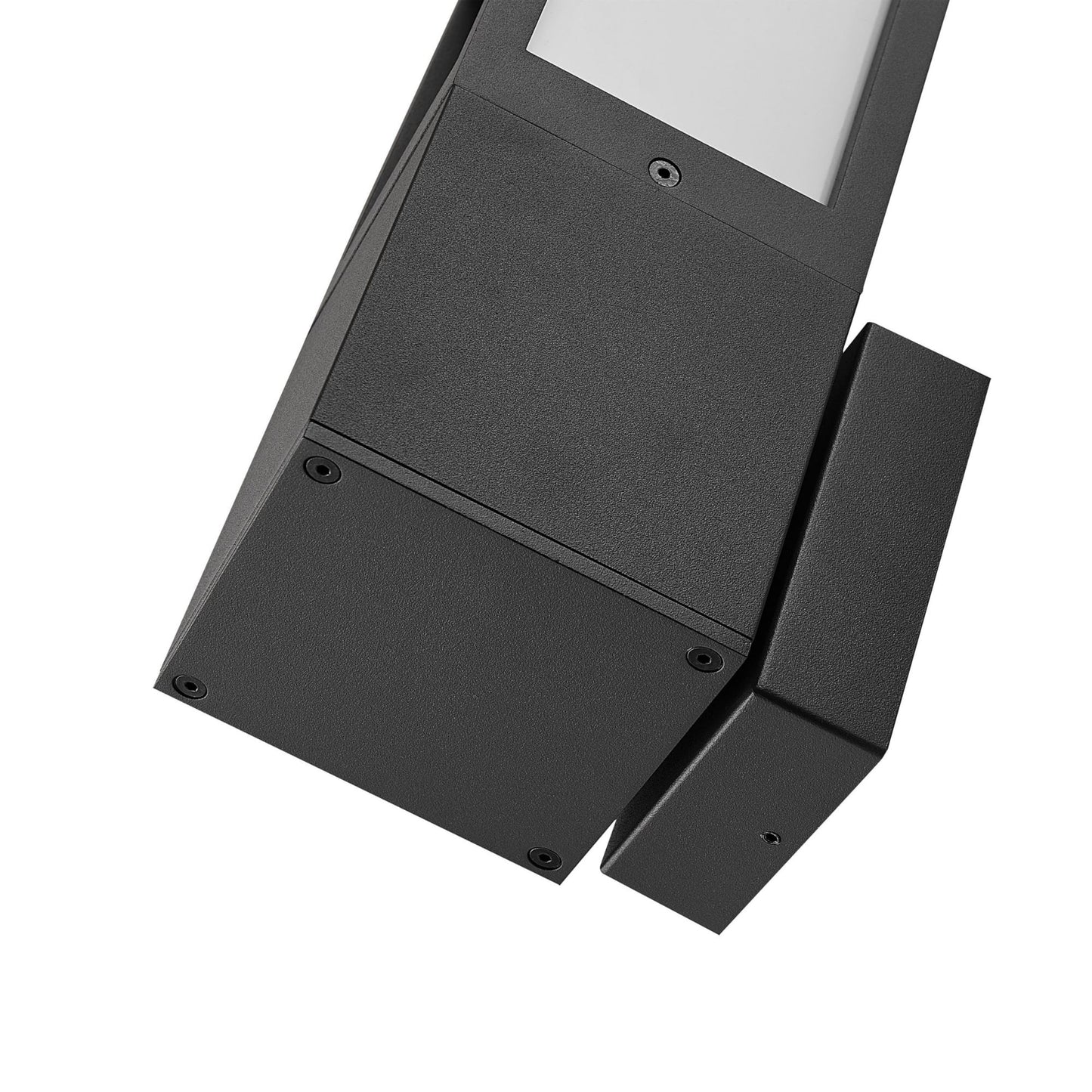 Deko-Light Facado 2 Square opal, 1x max 20 W, Dunkelgrau
