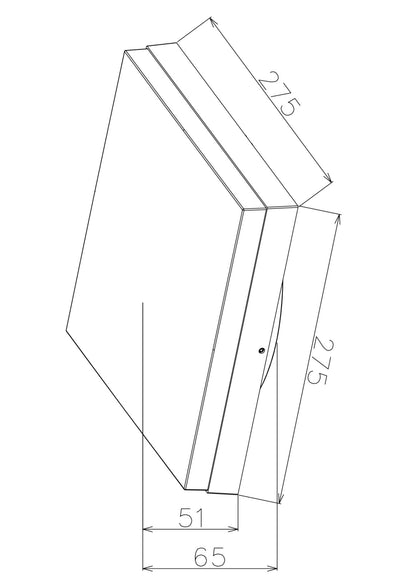 Deko-Light Casa, 3 W, 3000/4000 K, schwarz