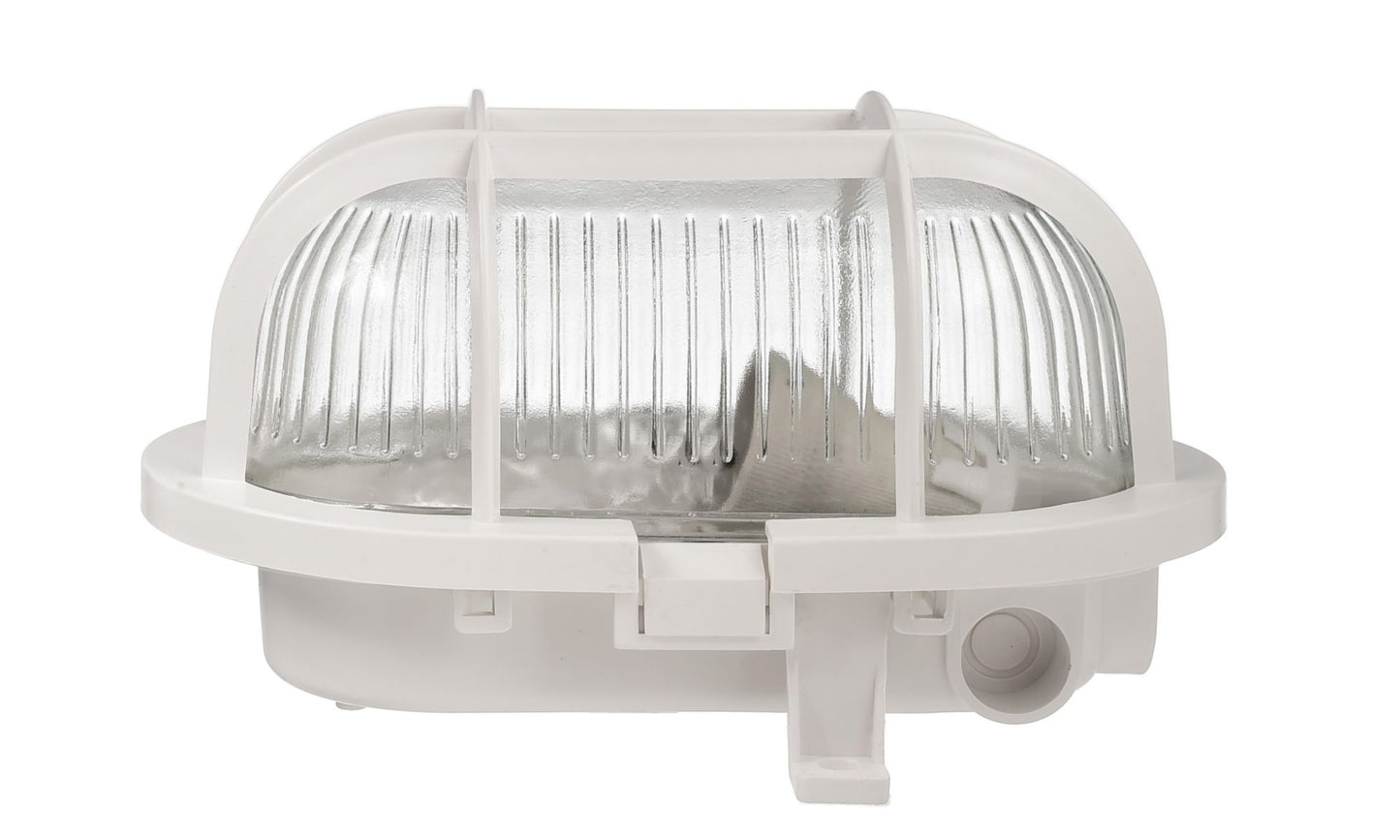 Deko-Light Sotano Retro, oval, 1x max. 60 W E27, Weiß