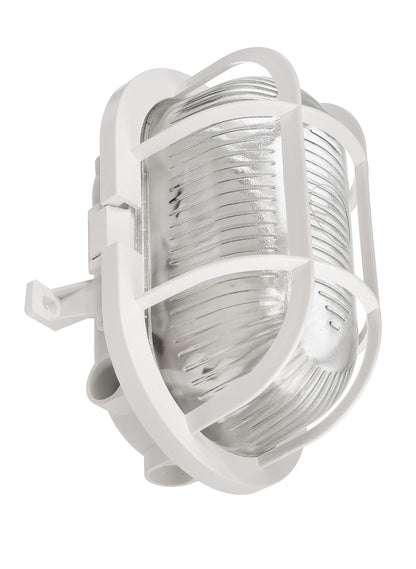 Deko-Light Sotano Retro, oval, 1x max. 60 W E27, Weiß