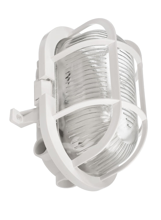 Deko-Light Sotano Retro, oval, 1x max. 60 W E27, Weiß