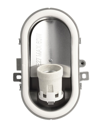Deko-Light Sotano Retro, oval, 1x max. 60 W E27, Grau