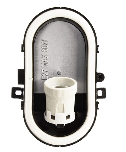 Deko-Light Sotano Retro, oval, 1x max. 60 W E27, Schwarz