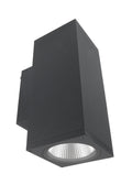 Deko-Light ShoreLine Pro Square Up+Down, 21 W, DIM, 3000/4000 K, Dunkelgrau