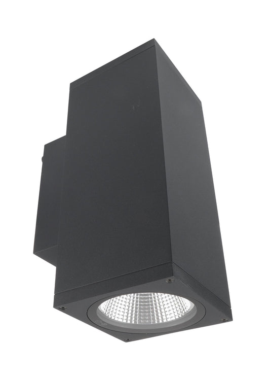 Deko-Light ShoreLine Pro Square Up+Down, 21 W, DIM, 3000/4000 K, Dunkelgrau
