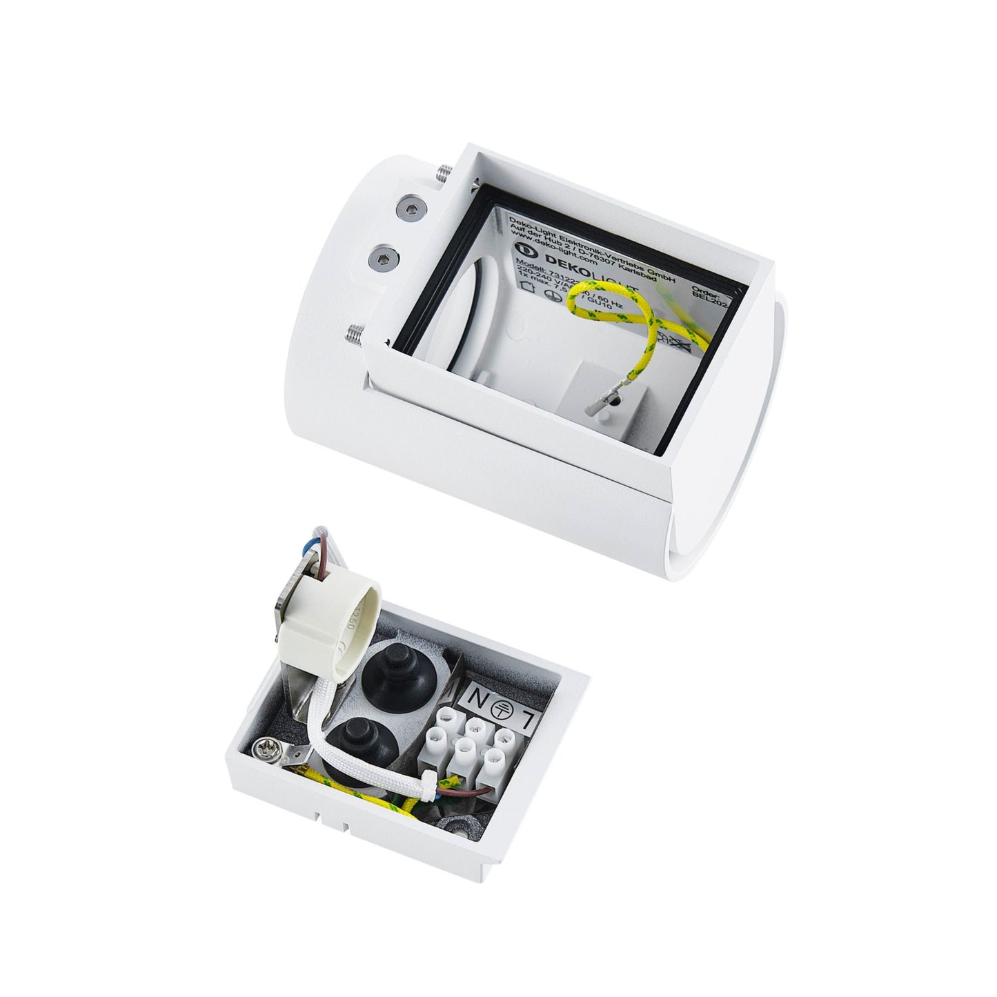 Deko-Light Can IP65, 1x 7,5 W GU10, Weiß