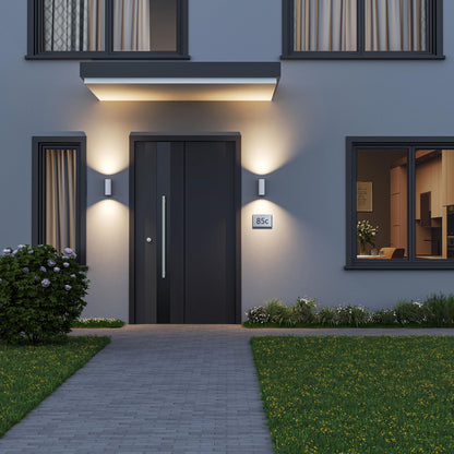 Deko-Light Can IP65 up & down, 2x 7,5 W GU10, Weiß