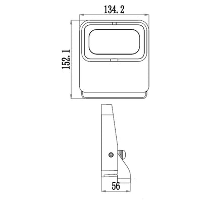 Deko-Light Flood Flex I 9,5W anthrazit