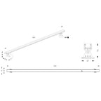 Deko-Light Mini Wall Washer II 14,7W silberfarben