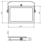 DEKO-LIGHT 732031 FLOOD SMD II 52W 830 4128lm sw. 732031