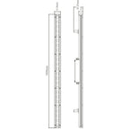 Deko-Light Wallwasher Caph 40W dunkelgrau