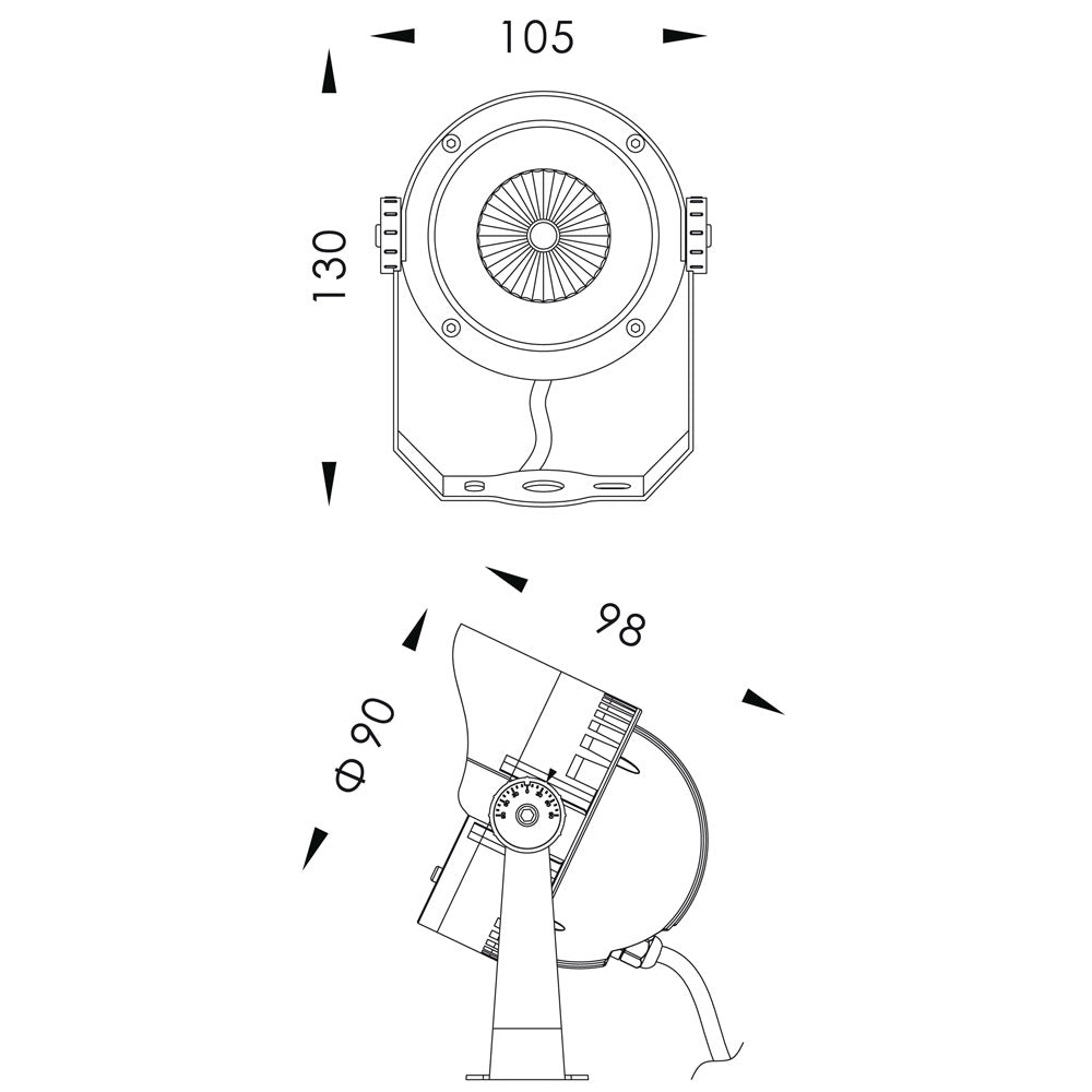 Deko-Light Matar 7,5W anthrazit