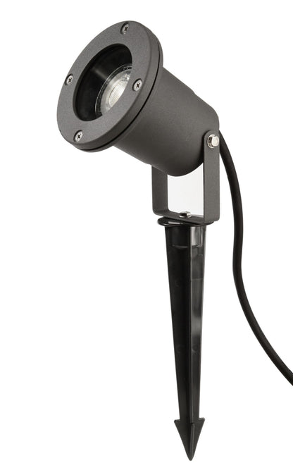 Deko-Light Spiky, 100mm, 1x 35 W GU10, Schwarz