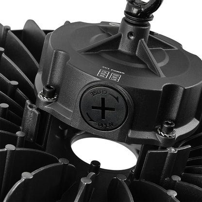 Deko-Light Highbay Basic, 210/160/110W, DALI, 4000/4500/5700K, Schwarz