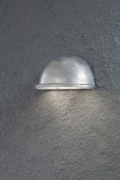 Konstsmide Wandleuchte Torino Galvanisiert, gefrostetes Acrylglas