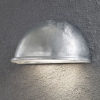 Konstsmide Wandleuchte Torino galvanisiert, gefrostetes Acrylglas
