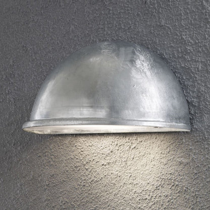 Konstsmide Wandleuchte Torino galvanisiert, gefrostetes Acrylglas