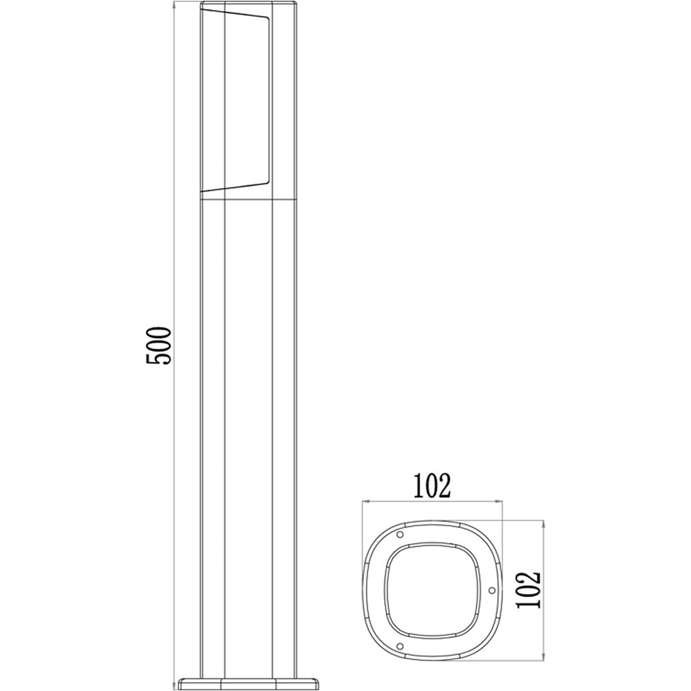 Deko-Light Beacon II Motion 6,5W anthrazit