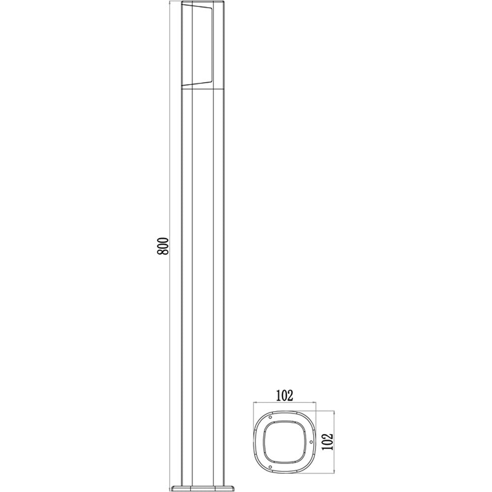 Deko-Light Beacon III Motion 6,5W anthrazit