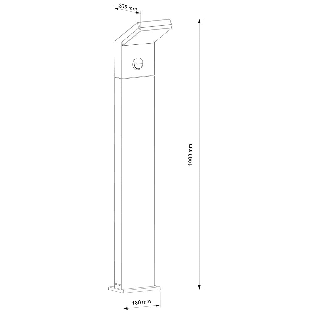 Deko-Light Tucanae Motion 18W dunkelgrau