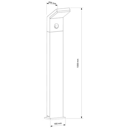 Deko-Light Tucanae Motion 18W dunkelgrau