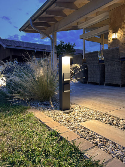 Deko-Light Lerna 600, 7,4 W, 3000/4000K, grau