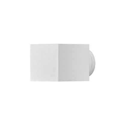 Konstsmide Halogenspot Modena weiss, quadrat, klares Glas