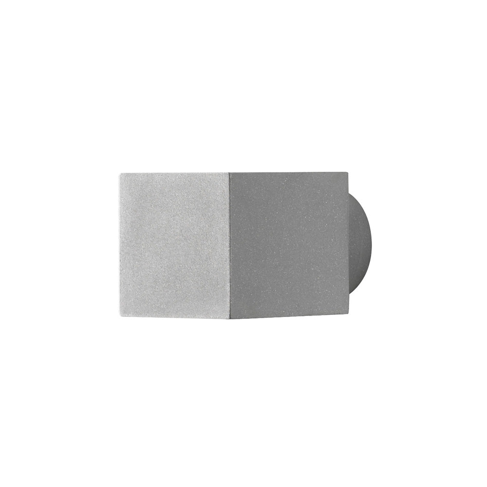 Konstsmide Halogenspot Modena silbergrau, quadrat, klares Glas