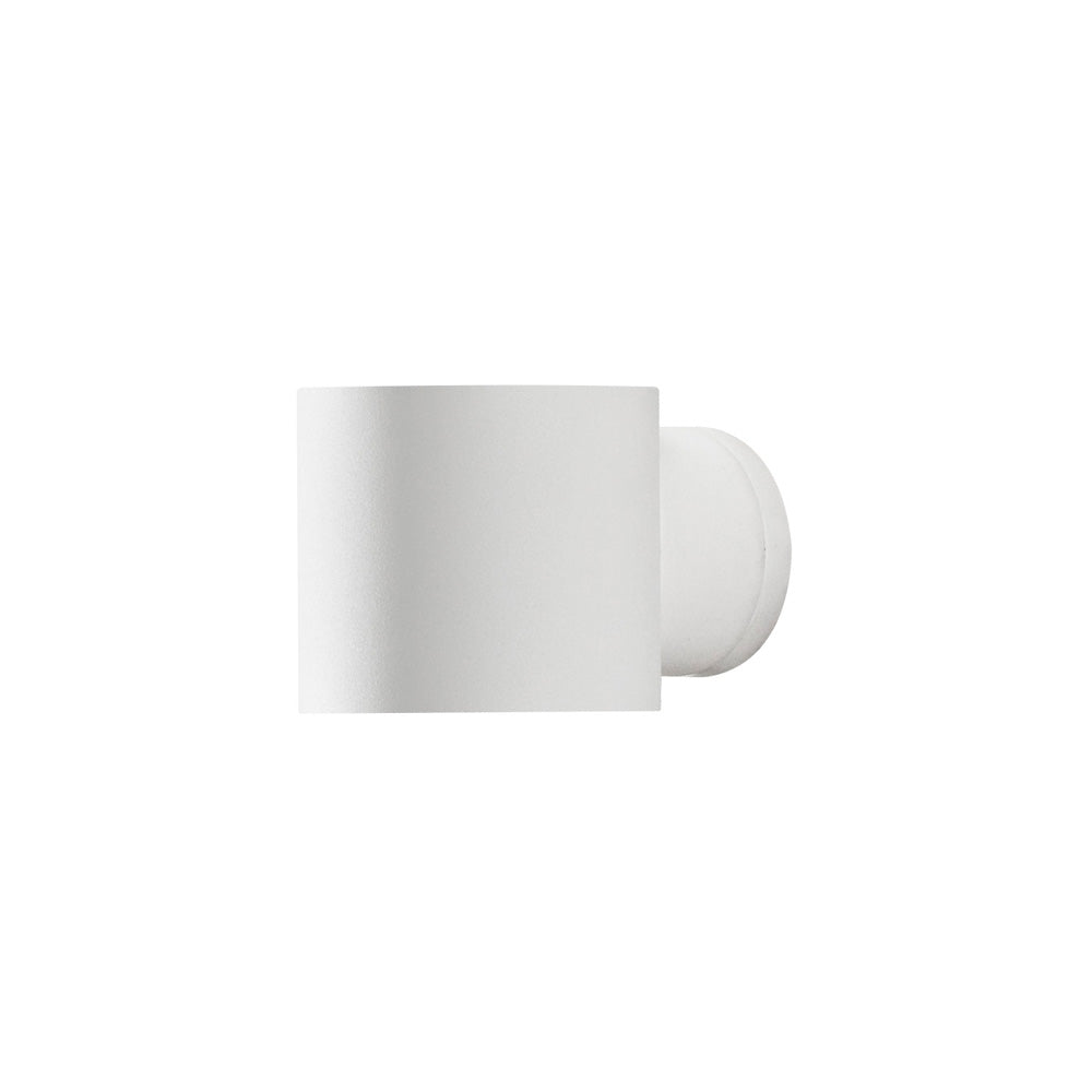 Konstsmide Halogenspot Modena weiss, rund, klares Glas