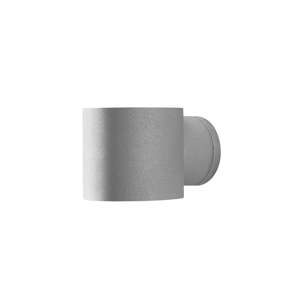 Konstsmide Halogenspot Modena silbergrau, rund, klares Glas