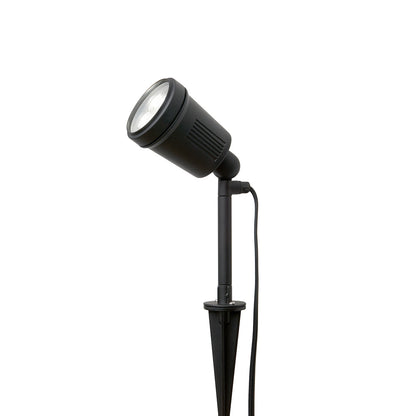 Konstsmide High Power LED Erdspießleuchte 1flg. schwarz lackiertes Aluminium, Kunststoff