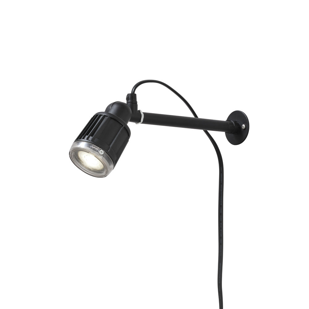 Konstsmide High Power LED Erdspießleuchte 1flg. schwarz lackiertes Aluminium, Kunststoff