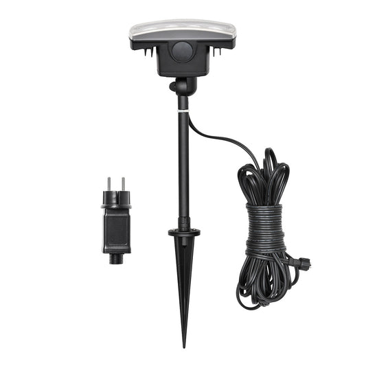 Konstsmide High Power LED Erdspießleuchte 1flg. schwarz lackiertes Aluminium, Kunststoff