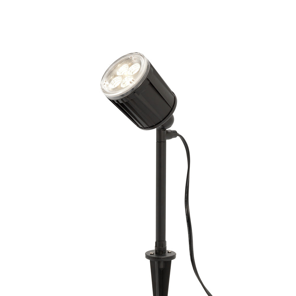 Konstsmide  High Power LED Erdspießleuchte 1flg. schwarz lackiertes Aluminium, Kunststoff