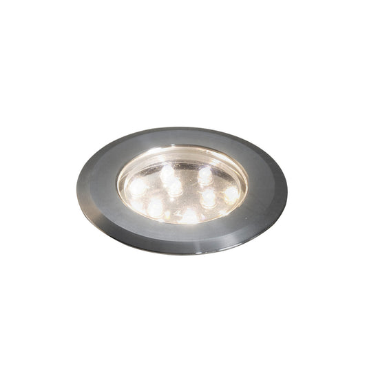 Konstsmide  Mini LED Bodenspots Set 3tlg. Edelstahl 304, klares Glas