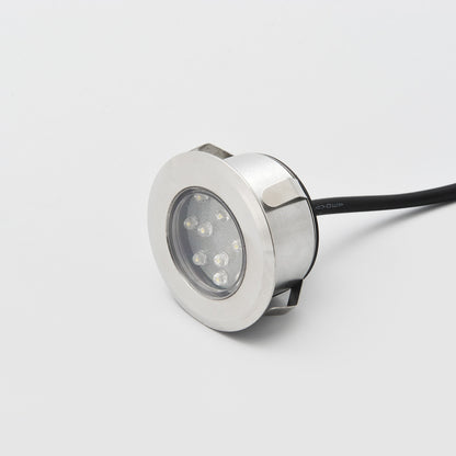 Konstsmide  Mini LED Bodenspots Set 3tlg. Edelstahl 304, klares Glas