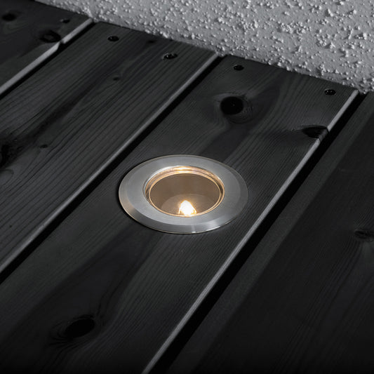 Konstsmide Mini LED G4 Boden Spot IP44 3er-Set inkl. Transformator