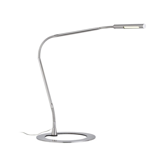 Paulmann Tischleuchte Plaza 3W LED 350mA Eisen gebürstet 230/12V Metall