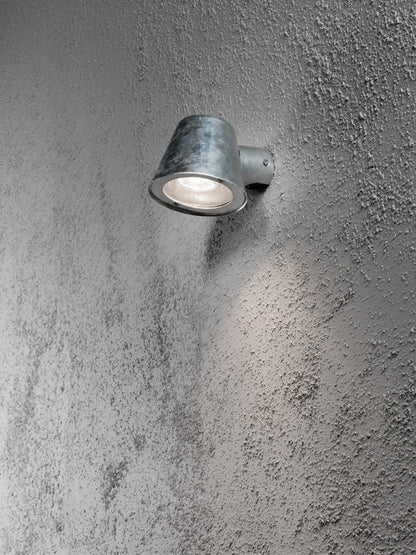 Konstsmide Wandleuchte Trieste galvanisiert
