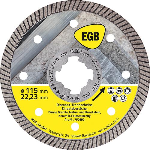 EGB Diamant-Trennscheibe 115mm X-LockFineCut 96103