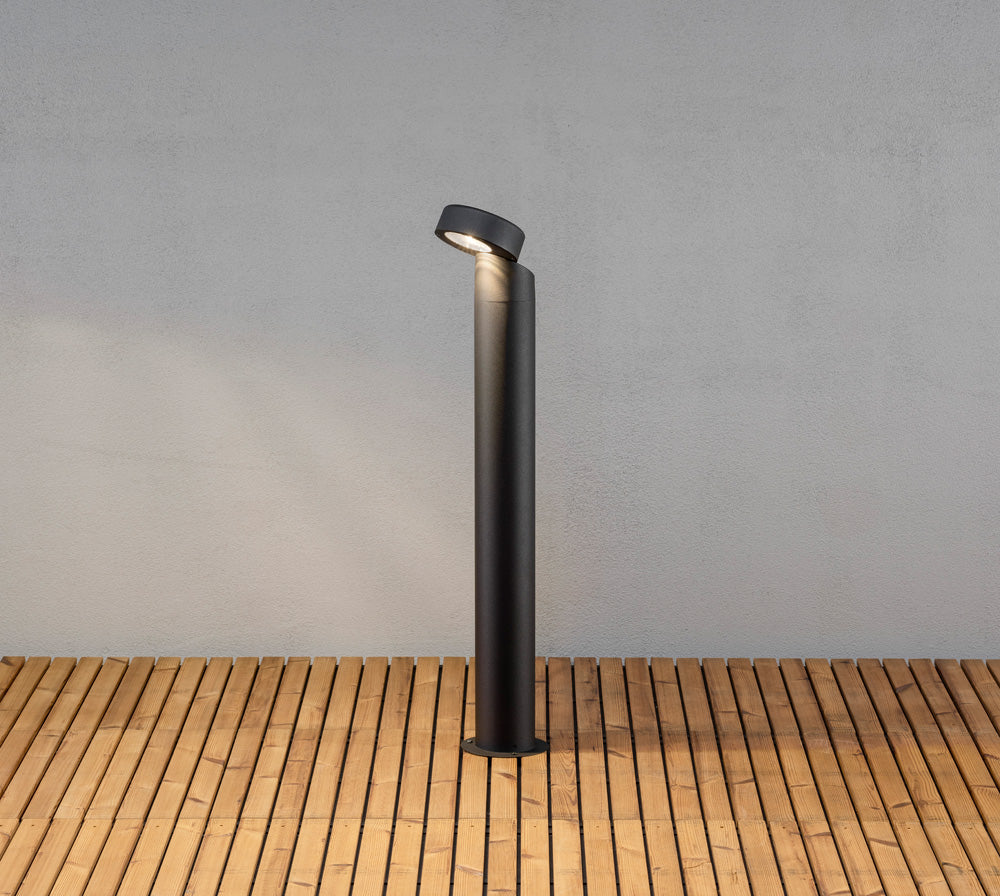 Konstsmide Vicenza Wegeleuchte lackiertes Aluminium schwarz LED 4W