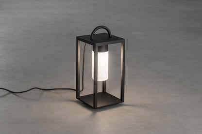 Konstsmide Bologna Boden Laterne High Power LED 7W schwarz