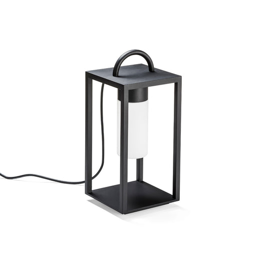 Konstsmide Bologna Boden Laterne High Power LED 7W schwarz