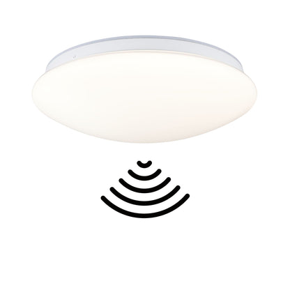 Paulmann LED Deckenleuchte Leonis Dämmerungsgesteuerter Bewegungsmelder (HF) IP44  3000 - 5700K 1750lm 230V 16,5W  Weiß