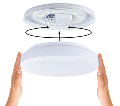 Paulmann LED Deckenleuchte IP44  3000 - 5700K 1750lm 230V 16,5W  Weiß